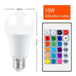 RGBW Smart Control Lamp Led Light Dimmable 5W 10W 15W RGBW